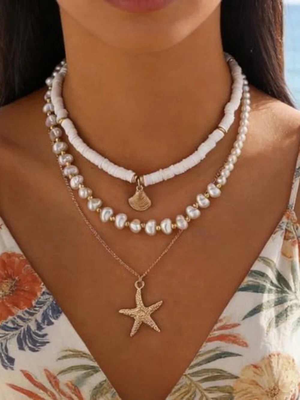 Shell Necklace Beach Jewelry‎ for Women